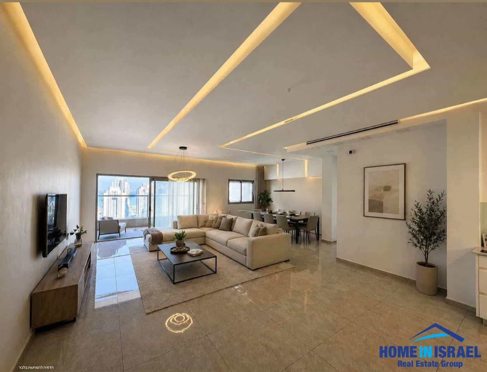 למכירה דירת 5 חדרים בעיר ימים, פרוייקט מבוקש של דימרי עם חדר כושר ודיירים, דירת חזית גדולה ומרווחת — תמונה 1