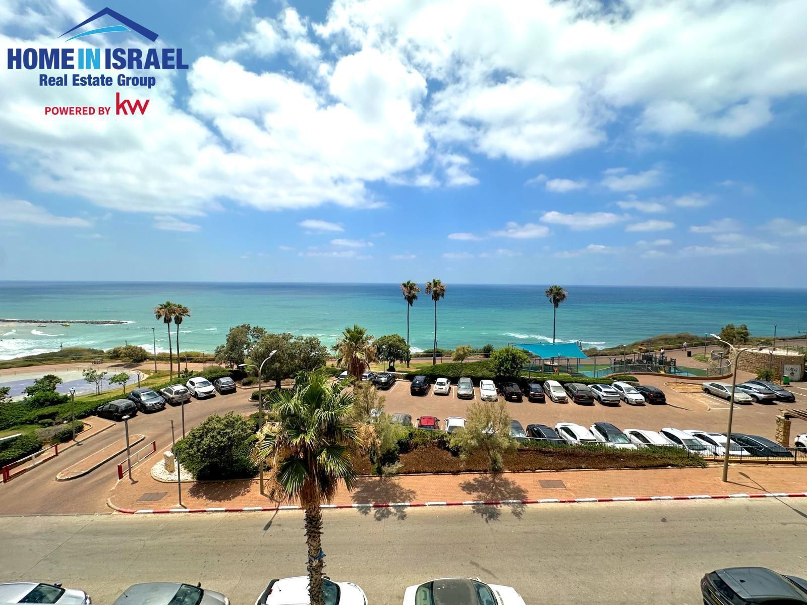 למכירה דירת 4 חד' עם נוף פנורמי לים ברחוב המעפילים נתניה — תמונה 2